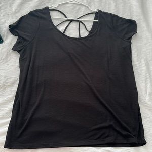 Torrid Crisscross back tee